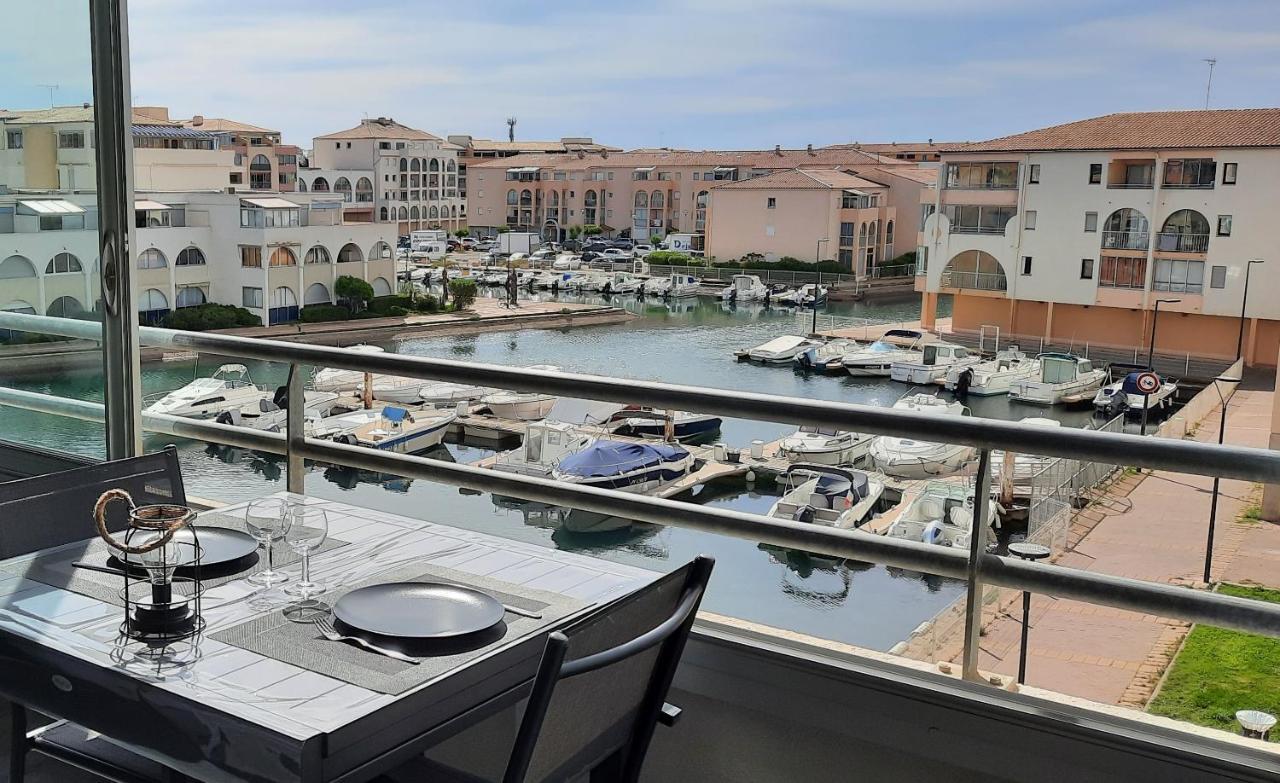 Charmant T2 Vue Marina Plages A Pied Sète Esterno foto