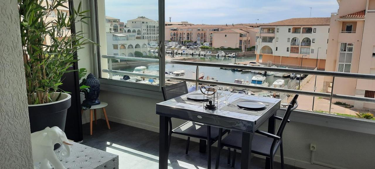 Charmant T2 Vue Marina Plages A Pied Sète Esterno foto